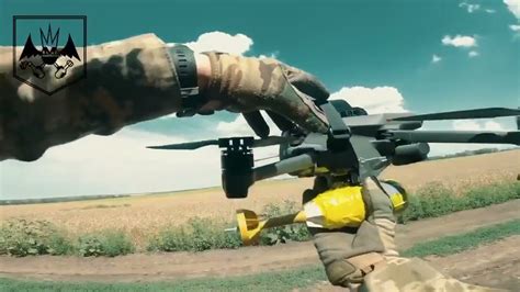 Such drones are effective for harassment and anti-personnel missions. . Ukraine drone drops grenade on russian